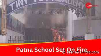 Bihar: Angry Mob Set School On Fire After Student Found Dead In Patna