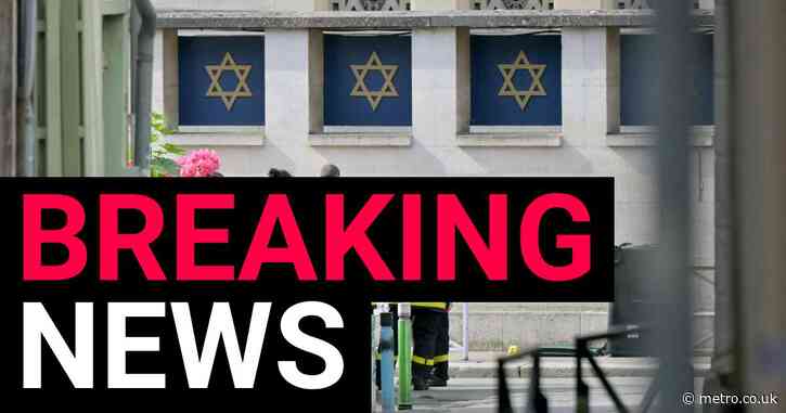 Man shot dead by police after ‘trying to burn down synagogue’