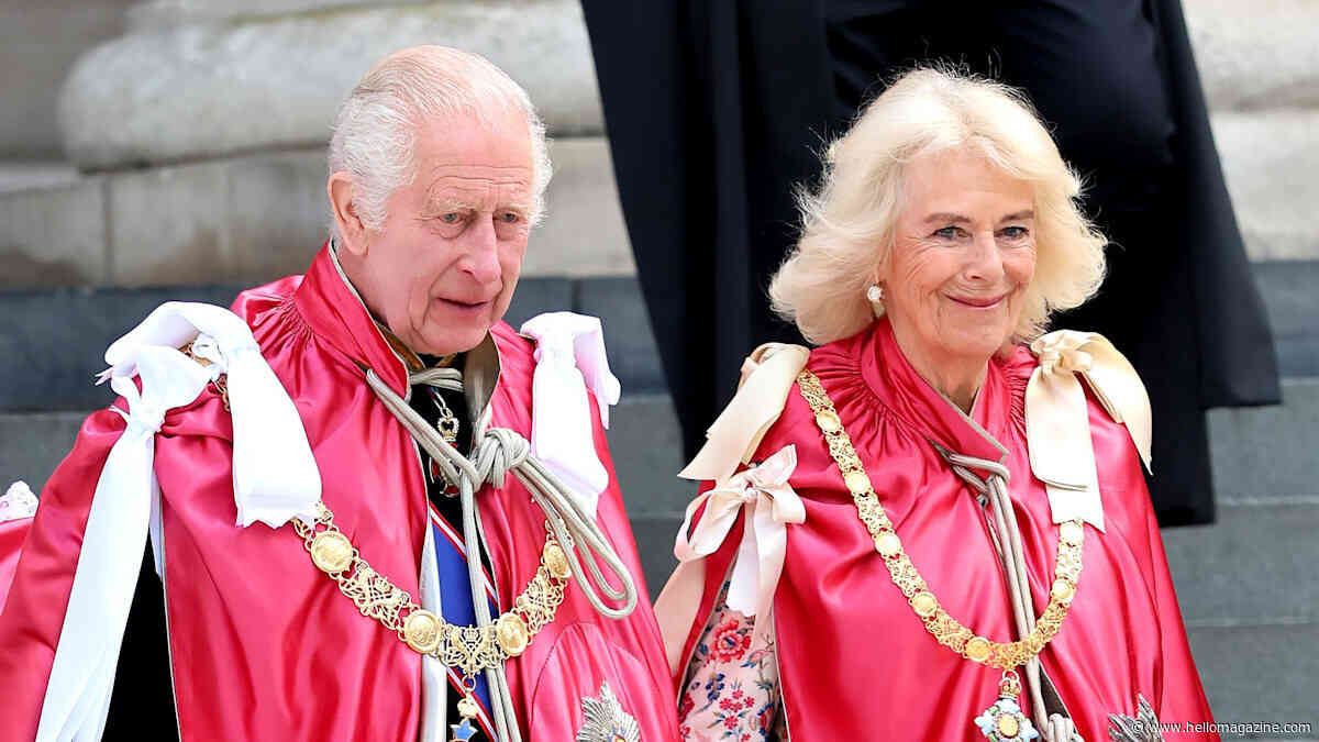 Queen Camilla shares update on King Charles' health as he surprises audience at Royal Opera House