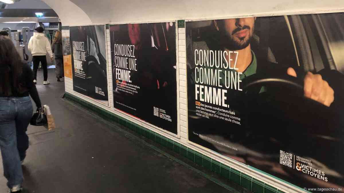 "Fahren Sie wie eine Frau": Frankreich diskutiert über Kampagne