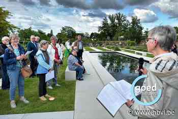 Poëzie op het kerkhof brengt troost voor rouwenden in Genk