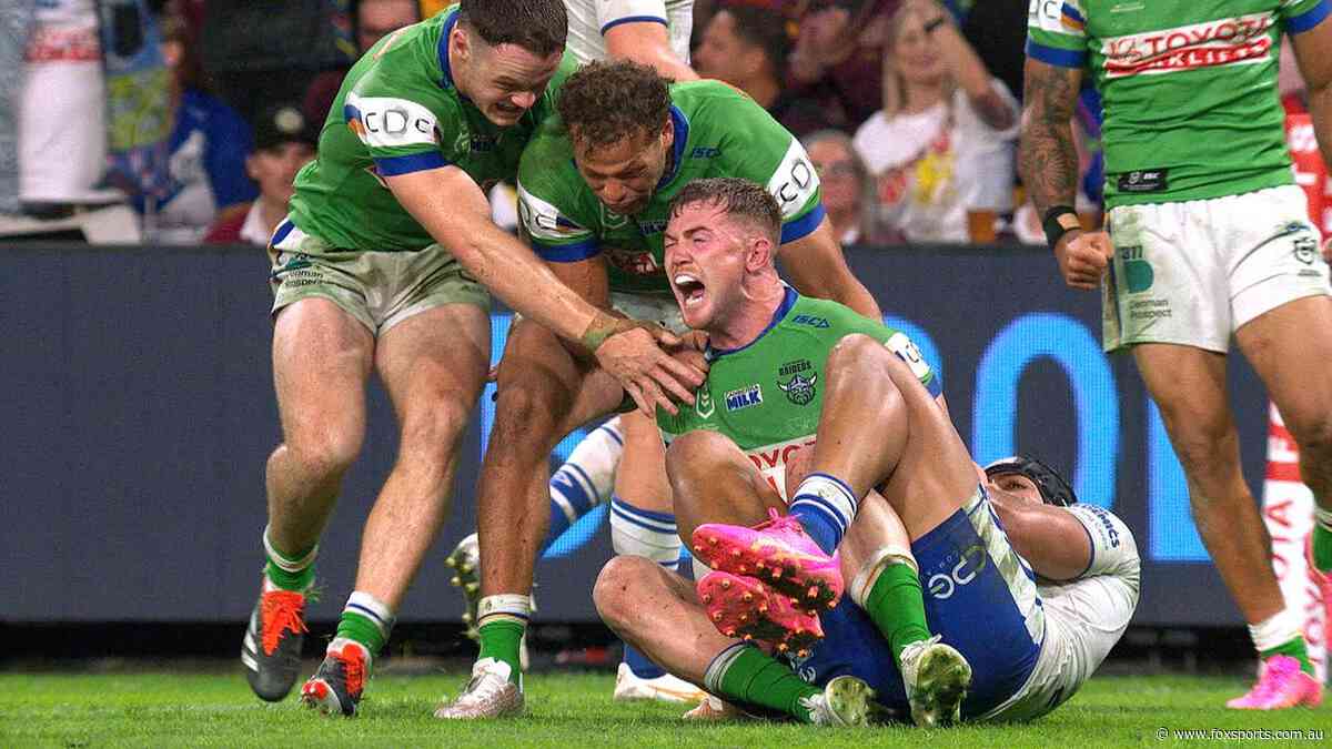 LIVE NRL: Raiders snatch lead after star’s double as ‘special’ combination builds