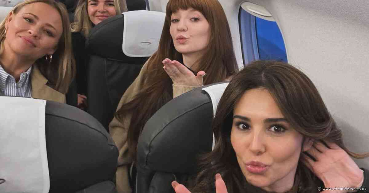 Cheryl joins Girls Aloud bandmates as group jet off to Dublin to start tour