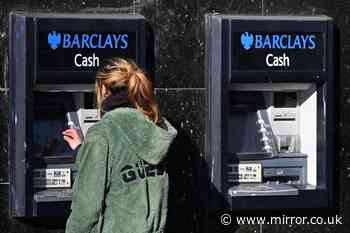 Barclays to shut 10 bank branches today in blow for UK high street - see full list
