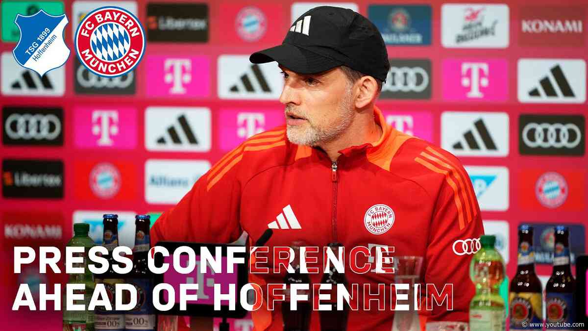 Press conference ahead of TSG Hoffenheim vs. FC Bayern | 🇬🇧