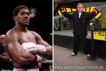 Elton John and Anthony Joshua in Sunday Times Rich List 2024