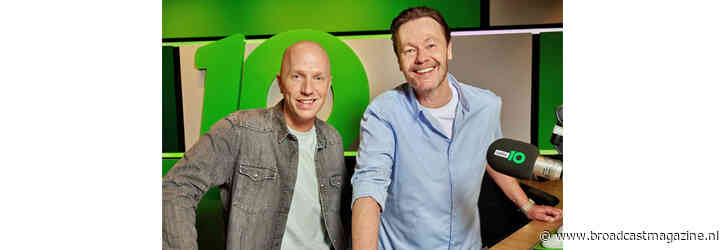Lex Gaarthuis en Gijs Staverman nieuwe presentatoren ochtend- en middagshow bij Radio 10