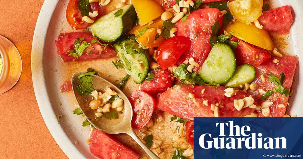Miso aubergines, chaat masala salad and grilled courgettes: Rukmini Iyer’s favourite recipes for sharing plates | Quick and easy