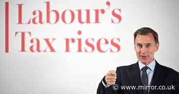 Jeremy Hunt releases 'dodgy dossier' of imaginary Labour tax rises - despite him raising taxes