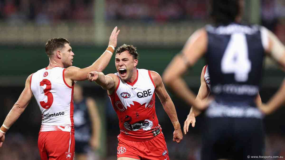 LIVE AFL: Swans ignite after Blues’ ‘hot’ start in shock turnaround of blockbuster