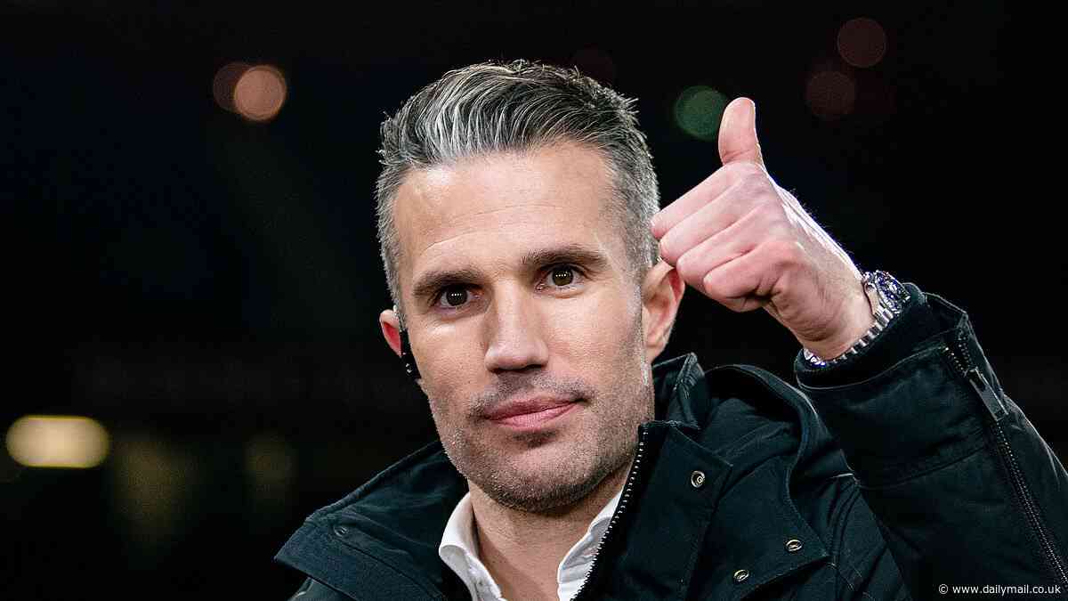 Former Arsenal and Man United striker Robin van Persie lands first managerial job, after moving into coaching after retirement in 2019