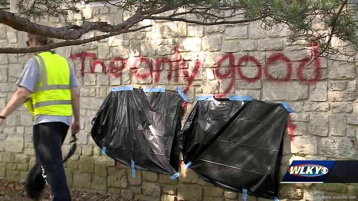 Crews remove antisemitic graffiti posted at Seneca Park