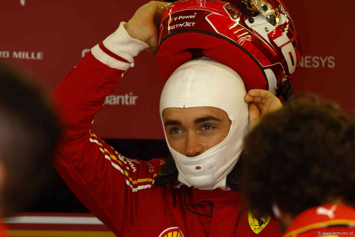 Leclerc verrast door nieuwe race-ingenieur: ‘Ferrari had blijkbaar andere plannen’