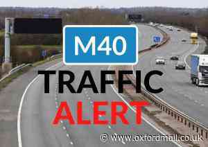 M40: 30-minute delays due to crash near Banbury
