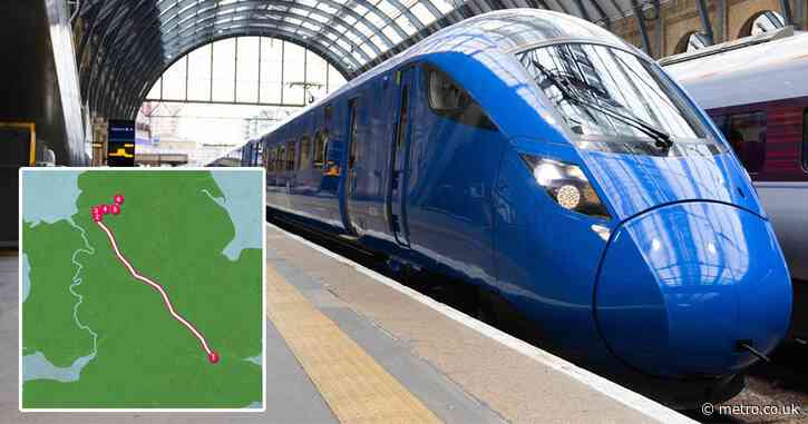 Map shows all the places new train to London could stop