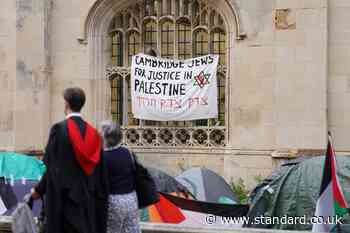 Cambridge students graduate at alternative location due to Gaza protest camp