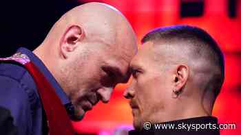 Fury vs Usyk: Ring walk timings, undercard, odds and more