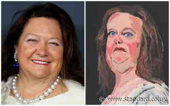 Australia's richest woman Gina Rinehart 'demands' portrait removed from exhibition