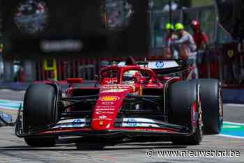 Charles Leclerc en Ferrari bovenaan tijdens eerste oefensessie GP van Emilia-Romagna