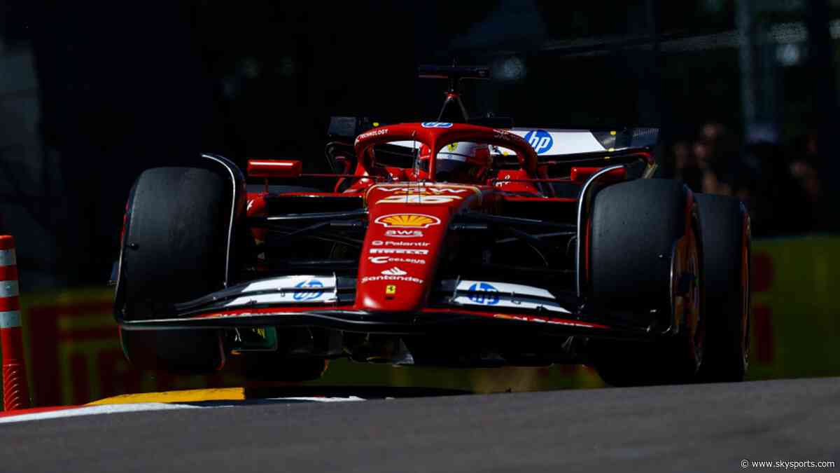 Leclerc tops first Imola practice as Verstappen struggles