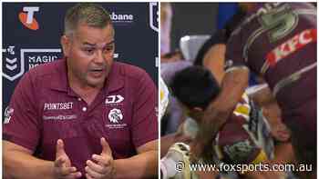 ‘Softest penalty ever’: Seibold fumes at Manly’s brutal match deciding penalty