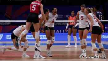 Canadian women score straight-sets win over Dominican Republic in Volleyball Nations League