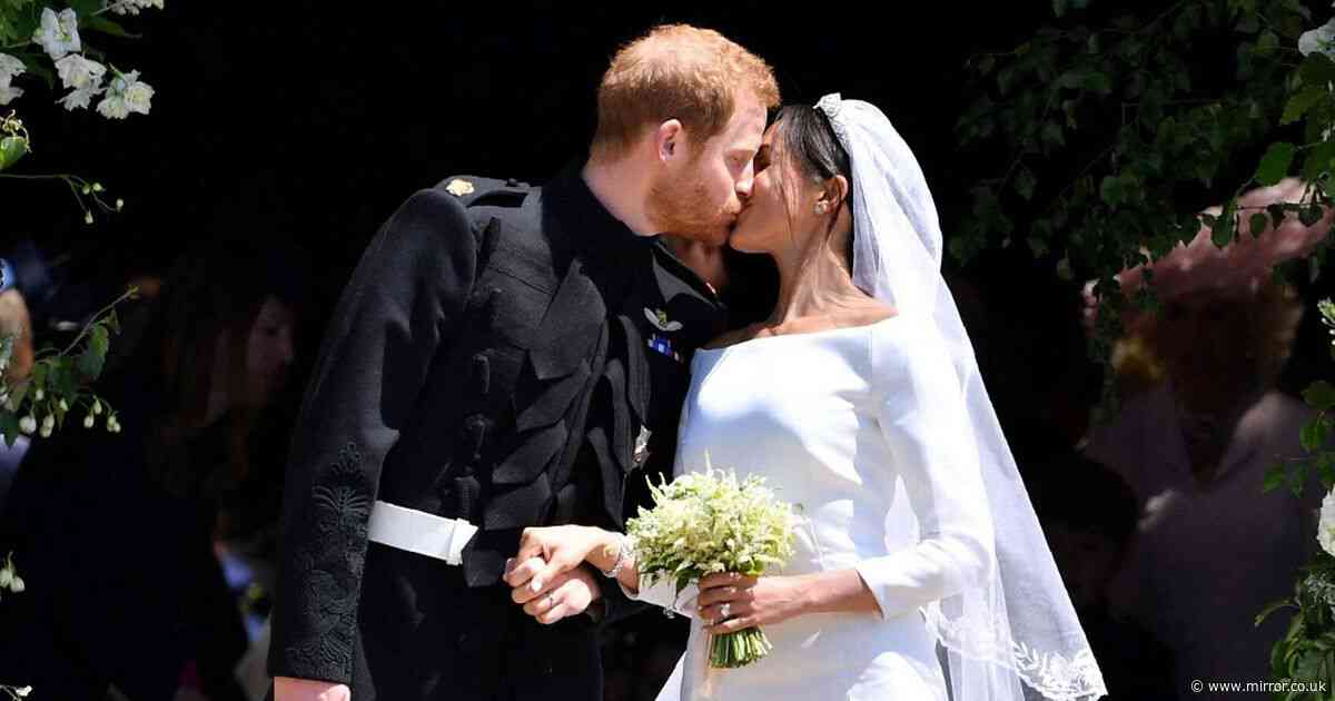 How confident Meghan Markle put 'nervous' Prince Harry at ease on their wedding day