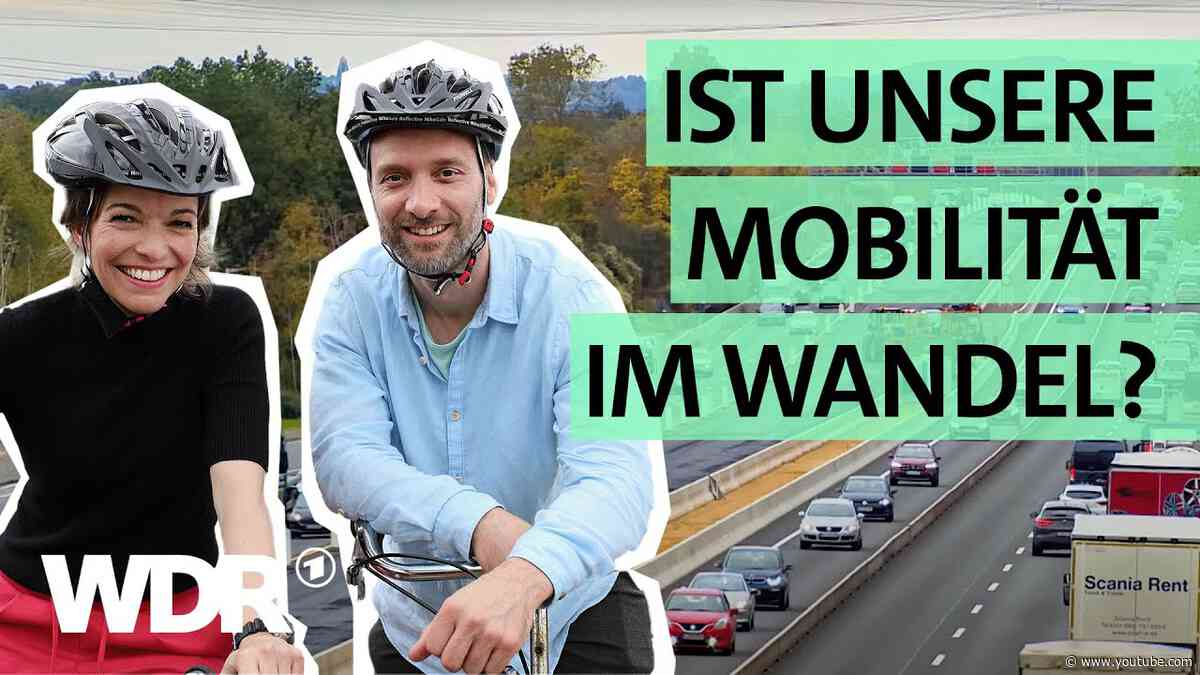 Lastenrad, Auto & ÖPNV: So steht's um die Verkehrswende und Pendeln ohne Stau | Wie fährt NRW? | WDR