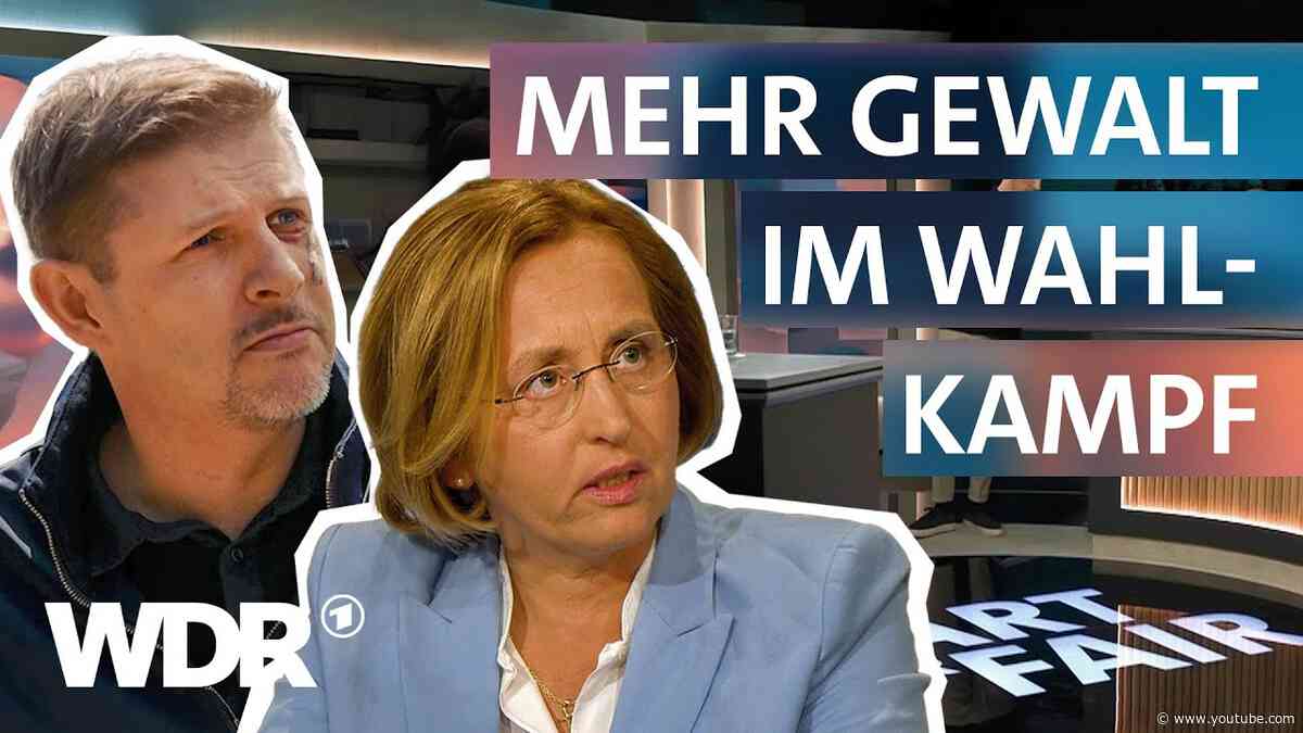 Hass und Anfeindungen: Mehr Aggressivität in der Politik wegen der AfD? | hart aber fair to go | WDR