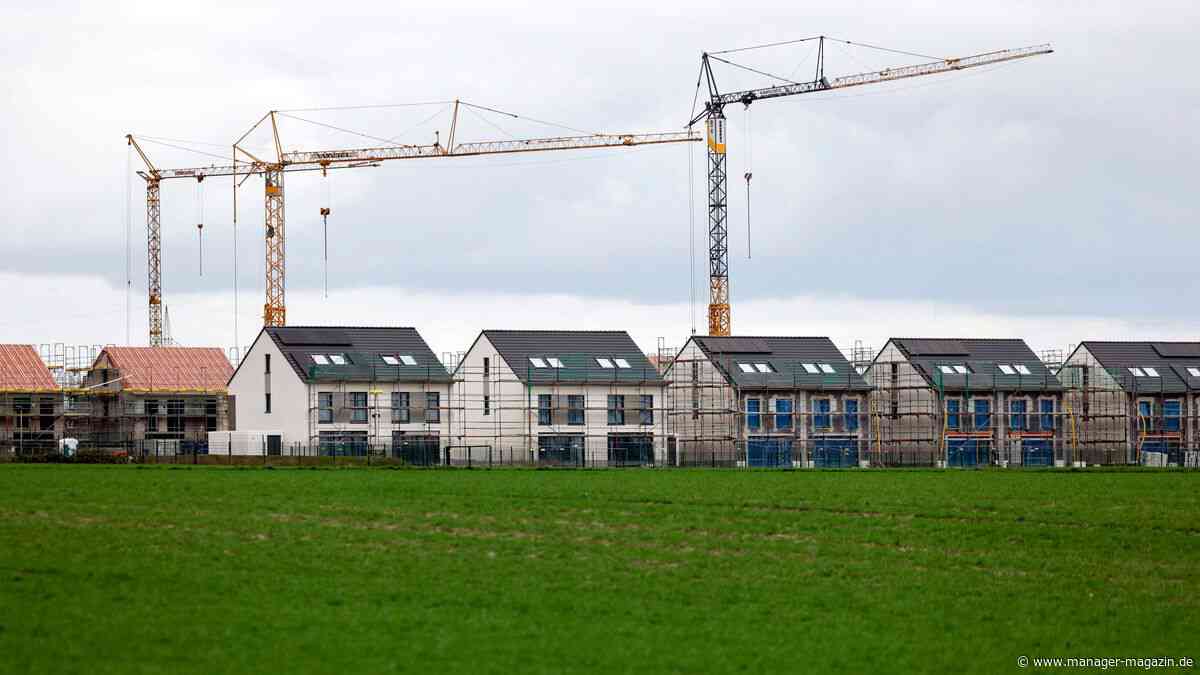 Wohnungsmangel: Baugenehmigungen brechen um ein Viertel ein