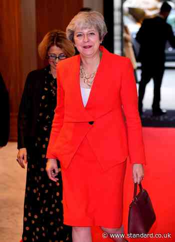 Theresa May mocks Liz Truss and Boris Johnson at parliamentary lunch