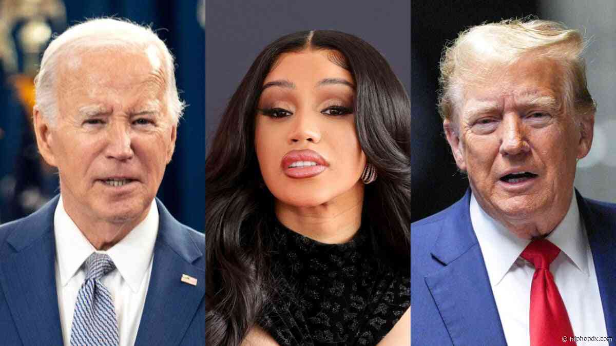 Cardi B Not Voting For Biden Or Trump In 2024 Election: 'I Don’t F With Both Of Y’all'