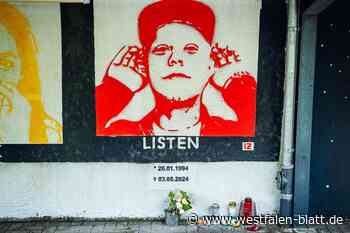 Sein eigenes Graffiti wird zum Gedenkort für getöteten Paderborner