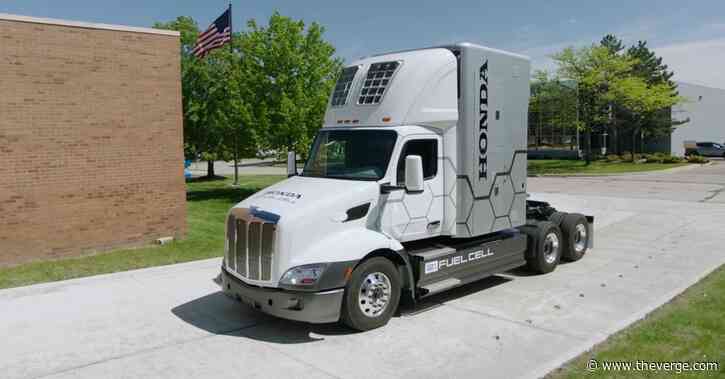 Honda expands its risky hydrogen investment with new fuel cell-powered semi truck