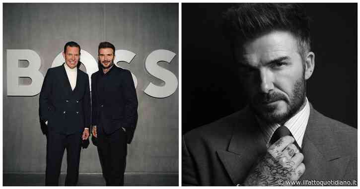 David Beckham stilista per Hugo Boss: ecco la seconda epoca d’oro dello “Spice boy”