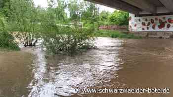 Überschwemmungs-Warnung: Dauerregen hält an - das Unwetter im Liveblog