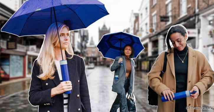 This umbrella can survive tough winds and is instantly dry to pop in your pocket (and you can save 15%)