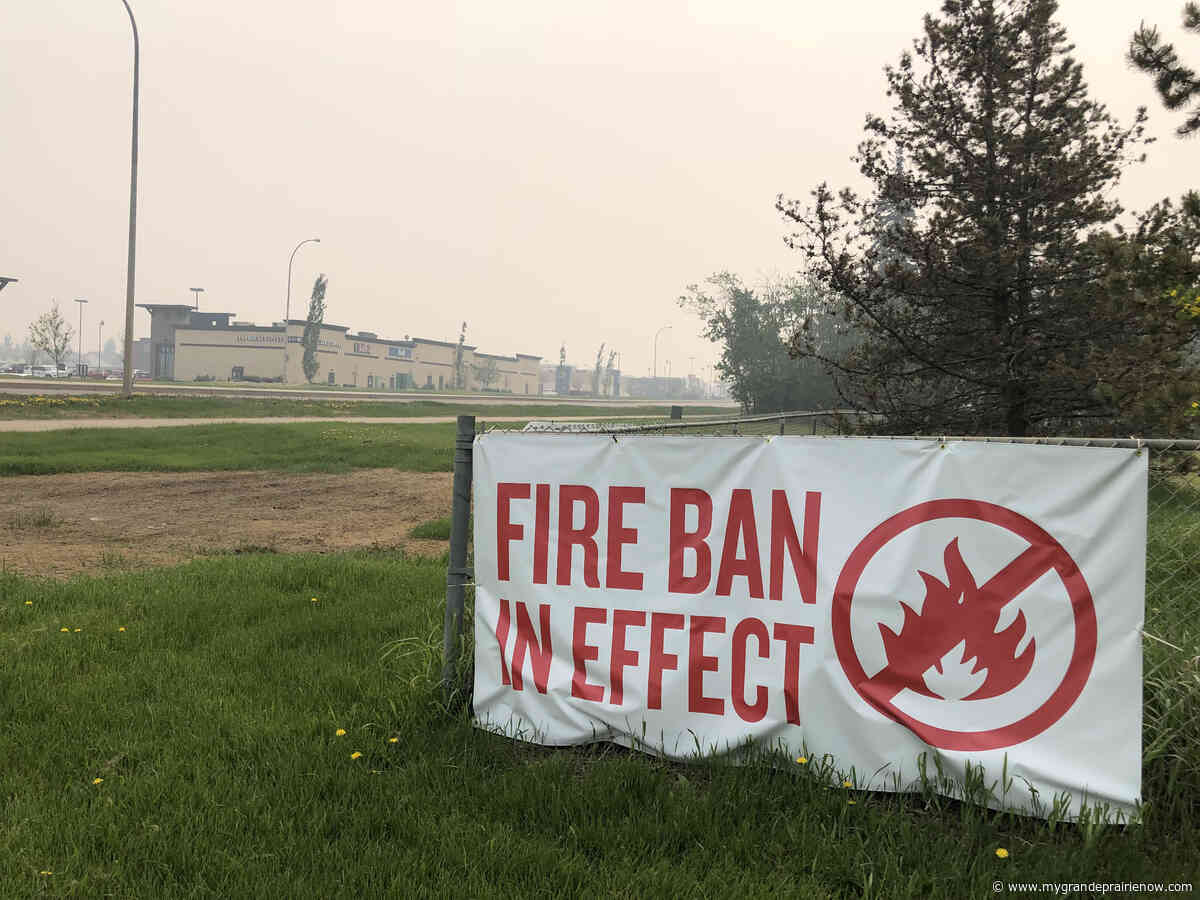 City of Grande Prairie reminds residents of fire ban ahead of May long