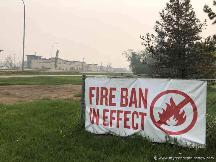 City of Grande Prairie reminds residents of fire ban ahead of May long