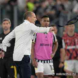 Juventus ontslaat trainer Allegri twee dagen na woedeaanval in bekerfinale