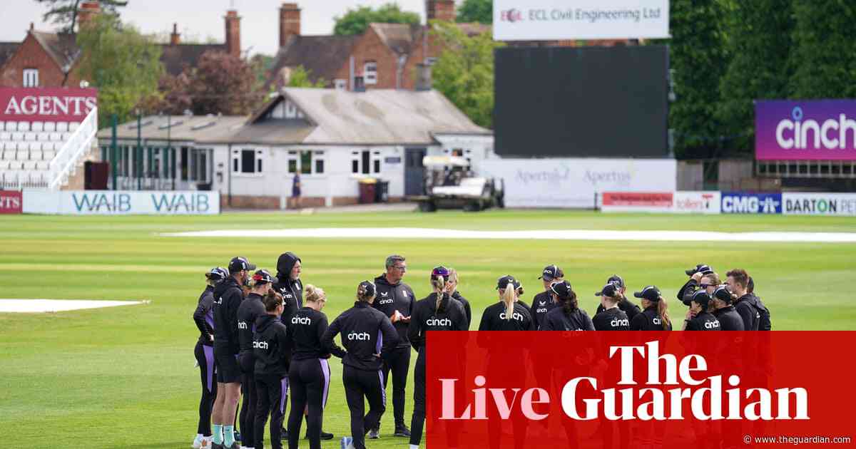 England v Pakistan: second women’s T20 international – live