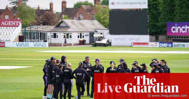 England v Pakistan: second women’s T20 international – live