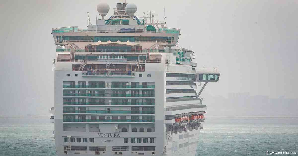 P&O Ventura cruise ship on lockdown plagued by Norovirus with hundreds of cases