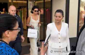 Selena Gomez en virée shopping à Cannes ce vendredi, avant de présenter "Emilia Perez" de Jacques Audiard au Festival