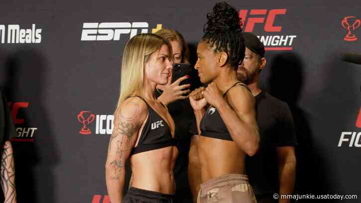Photos: UFC Fight Night 241 weigh-ins and faceoffs