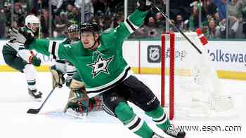 Stars forward Hintz out for Game 6 vs. Avalanche