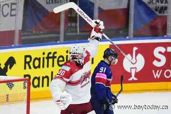 Peterka has goal, 3 assists in Germany's 8-2 rout of Kazakhstan at men's hockey world championship