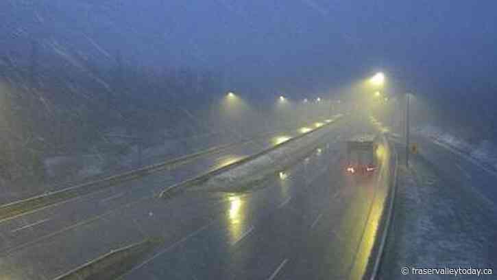 More snow expected on mountain passes east of Chilliwack tonight