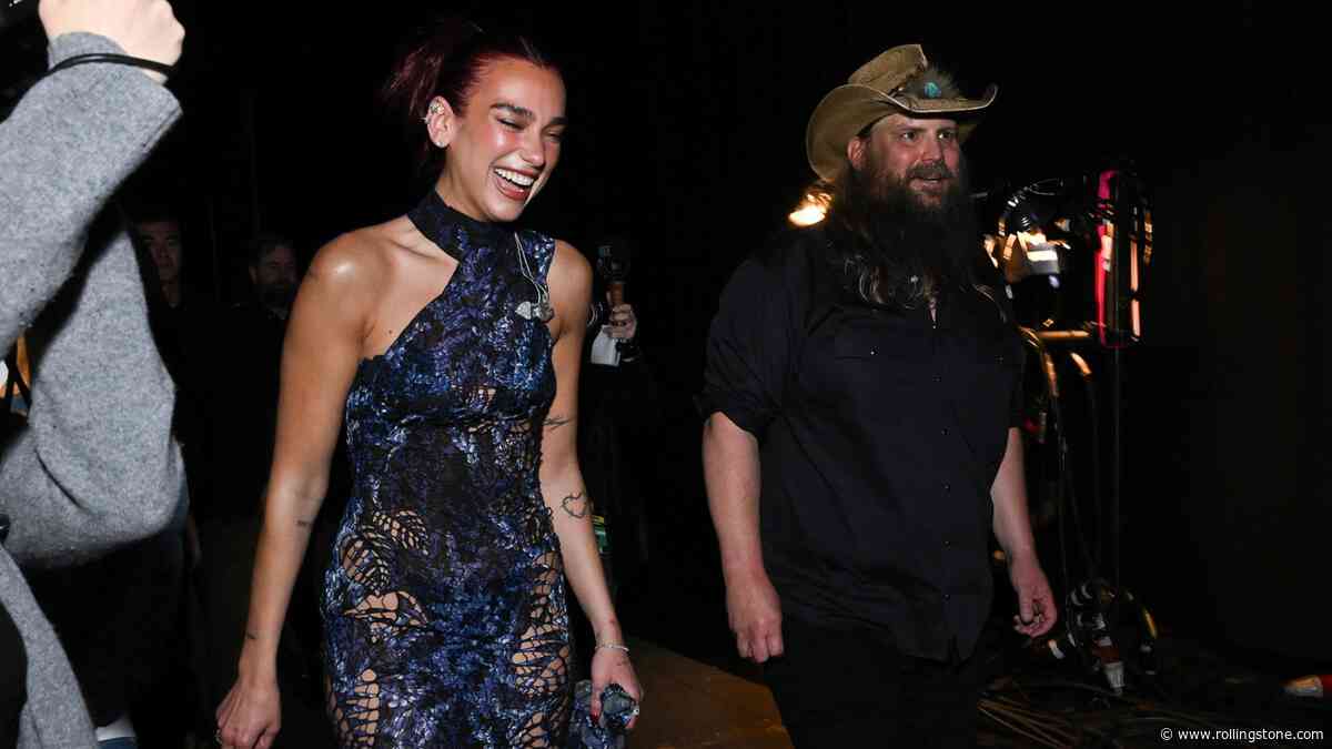 Dua Lipa Says Dueting With Chris Stapleton at the ACM Awards Was a ‘Big Dream of Mine’