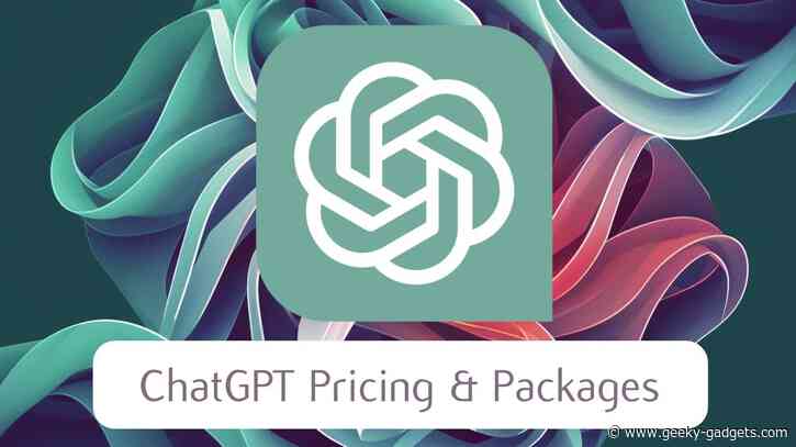 OpenAI ChatGPT price and packages comparison